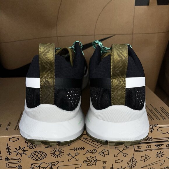 NEW Nike React Pegasus Trail 4 Black Olive Green DJ6158-006 Men Size 9 main image 4